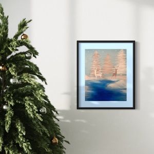 Christmas painting